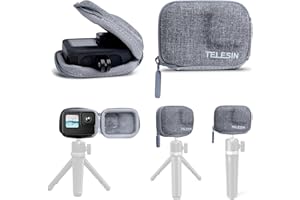 TELESIN Custodia protettiva per GoPro Hero 9, colore: nero