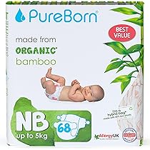 Muumi baby Ecologische Luiers Maat 1 Newborn 2-5 kg 25 stuks