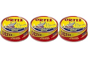 Ortiz Bonito del Norte - White Tuna in Olive Oil 250 gr. - [Pack 3]