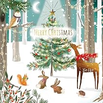 Donkey Medici Charity Weihnachtskarten – Packung Mit 8 Karten & Umschlägen, 141x141 Mm, Für Wohltätige Zwecke