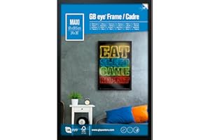 GB Eye Contemporary Wooden Black Picture Frame - Maxi - 61 x 91.5cm