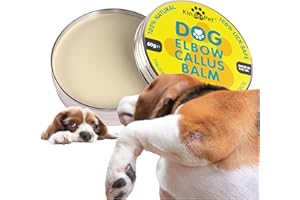 KinderPet® Dog Elbow Callus Balm Treatment Heal Soothe Moisturise Protect Cracked Dry Hard Damaged Rough Skin Lick-Safe 100% Organic All Natural Made in the UK 60g