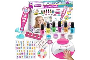 LemonDream Giocattoli Bambina 7-12 Anni Sets Unghie Per Bambina Giochi di Nail Arts Per Ragazze Bambini