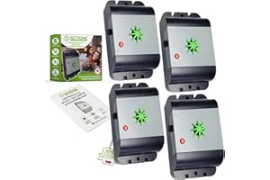 ISOTRONIC Ultradźwiękowy odstraszacz myszy, odstraszacz szczurów, zwycięzca testu, elektroniczny odstraszacz szkodników do domu, piwnicy, ogrodu, odstraszanie myszy i szczurów bez środków chemicznych