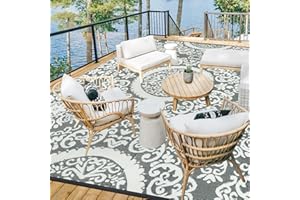 ‎CAPSLPAD Capslpad Outdoor Area Teppich 180x270 cm Kunststoff Stroh Teppich für Anhänger Camping