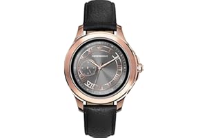 Emporio Armani Mens Smartwatch with Leather Strap ART5012