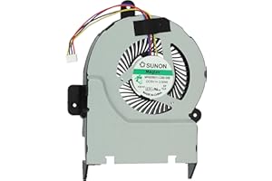 vhbw Wentylator CPU/GPU Chłodzenie Procesora kompatybilny z Asus X55u, K55X, X55A, X55C, X55, K55, K55A, K55V, K55VD notebook laptop, z wtyczką 4-pinową