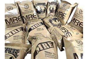 MRE - Ración de comida militar, lista para comer, del ejército de Estados Unidos, diferentes menús, Spaghetti with Beef and Sauce