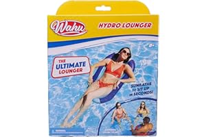 Wahu Hydro Lounger, Pool Luftmatratze ab 8 Jahren, einfaches aufblasbares Poolspielzeug