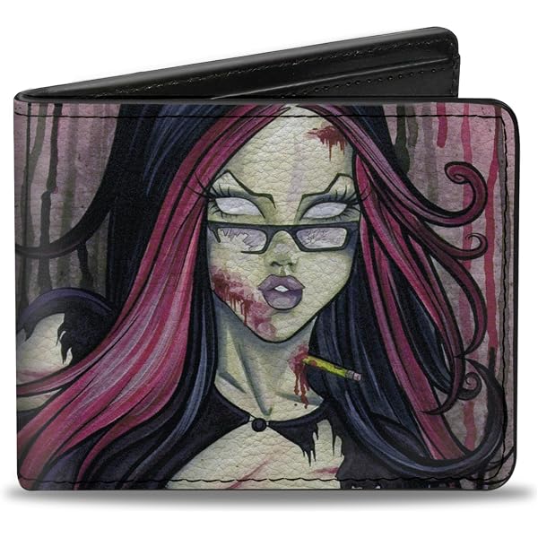Buckle-Down Bifold Wallet - Taco Man Design, Vegan Leather, 4.0 X 3.5 Inches, Multicolor - View #9