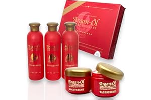 D'Aniello Argan Öl Pflegeset Set 5 tlg. -Wellness Geschenke für Frauen - Geschenkset Damen - Geschenkset Frauen - Frauen Geschenk - Geburtstagsgeschenk für Frauen - Beauty set - Geschenk für Frauen