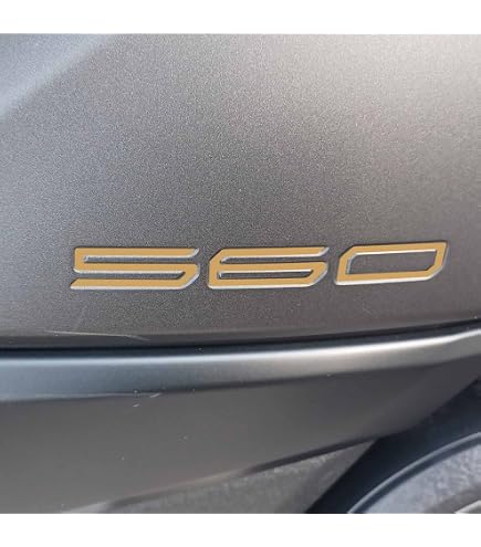 Labelbike 3D Aufkleber TMAX – Harzbeschichtete Motorradaufkleber Für Yamaha TMAX 500-560 (2001-2021), Rot