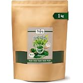 Biojoy Spirulina BIO Powder, Dried and Finely Ground Seaweed, 1 kg | From China, ideal for drinking, baking or coloring, Arth