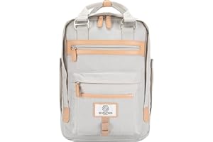 SEVENTEEN LONDON – Modern Urban Unisex 'Wimbledon' Backpack in a Classic Slim Simple Design – Fits Laptop up to 13”