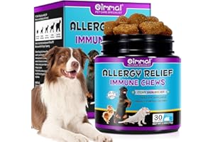 FROVETANI Itch Immunity Treats For Dogs, Itch Relief For Dogs, Dog Allergy Relief with Omega 3 Chews For Healthy Skin & Coat, Dogs, Supports Seasonal Itching & Hot Spots, Peking Duck Flavor Chews (30 Chews)