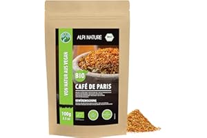 Alpi Nature Especias Picantes Café de París Orgánicas 100g, Condimento Francés, Especias de Chile