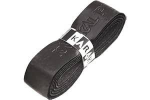 Karakal - PU Super Grip - Self-Adhesive Grip Tape for Badminton, Squash, Tennis, Hockey Stick or Ice Hockey Stick – Pack of 5 or 24 – Assorted Colours, Black , 4 x Grips