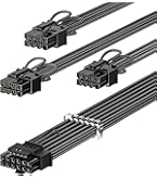 Corsair Premium Individually Sheathed Type-5 12 4 Pin PCIe 5.0 12VHPWR 600W PSU Cable - White