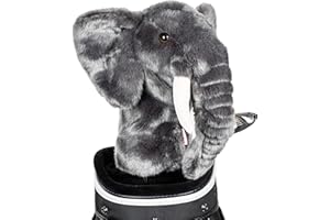 DAPHNE'S HEADCOVERS Daphne's Novely Headcover - Elephant,Grey,460cc