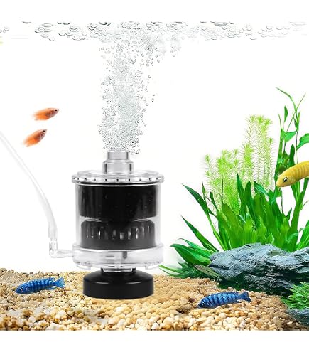 MiOYOOW Aquariumfilter – Leiser Schaumstofffilter Mit Doppelfiltration (physikalisch & Biochemisch) Für Klare Wasserqualität