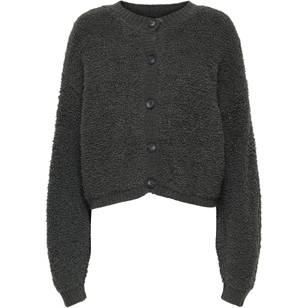 VERO MODA Cardigan Donna In Cotone E Acrilico A Maniche Lunghe Con Scollo Rotondo