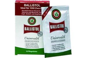 Ballistol 21950 Näsduksservetter (10 stycken), flerfärgad