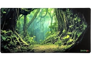 Gaming Mat Company Forest MTG lekmatta och musmatta 71 cm x 35 cm