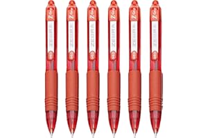ZEBRA TECHNOLOGIES Zebra Z-Grip Smooth Mini Retractable Ballpoint Pens - 1.0mm - Red - Pack of 6