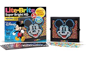Lite Brite Touch, Leucht-Zeichentafel, Leucht-Kunst, Kunst und Handwerk kreatives Lernspielzeug für Mädchen, Jungen und Kinder ab 4 Jahren