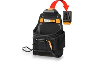TOUGHBUILT TOU CT 24 Tool Bag 1 Compartment 2 Loops 1 Hammer Holder with Clip System