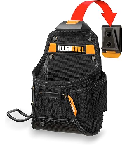 Circle Brand Leather Drywall Tool Pouch - Left Hand | Master Building - View #3