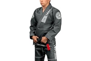 Hayabusa BJJ GI, Goorudo 3, Gold-Weave, grau GI-Größe A2