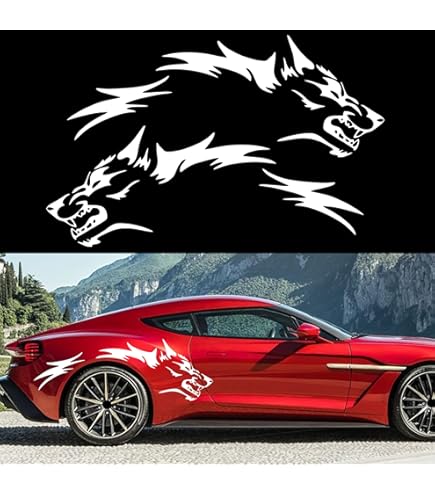 2pcs Universal Fit Racing Hood Stripes Decal Vinyl Stickers for Car SUV Truck US
