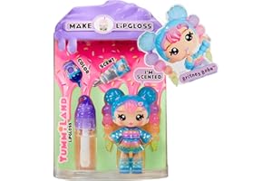 Yummiland Lip Gloss Doll - Britney Boba - Includes DIY Lip Gloss Kit, Suitable for Children Ages 4+