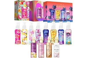 SO...? So…? Summer Escapes, Body Mist by So…? & Unique Coffret Cadeau Brume Corporelle Parfumée Pour Femme (4x50ml) Lot de 3