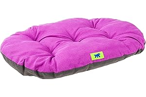 Ferplast Cat Bed, Dog Bed Washable Pet Mat Cushion in Cotton with Soft Padding, 43 x 30 cm. Sky Purple