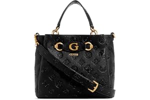 GUESS Damen Izzy Peony Kleine Freundin Umhängetasche Ranzen, Tragegriff Oben