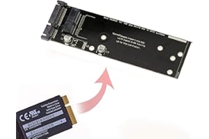 KALEA-INFORMATIQUE SATA-Adapter für SSD MAC AIR PRO Retina 2012 8+18 PINS - PA5025G A1398 MC975 MC976 MD224 MD223 MD231 MD232 A1425 A1466 A1465 - Jahr 2012.