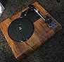 Platine Vinyle, VOKSUN Tourne Disque Vintage Bluetooth vinyles LP ...