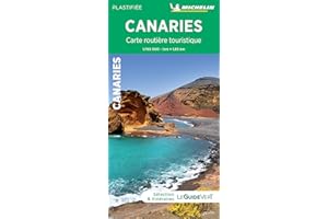 Carte routière et touristique Iles Canaries