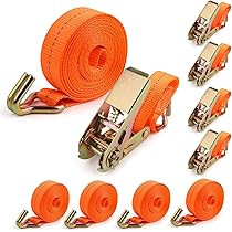 Lot De 4 Sangles à Cliquet Robustes De 2,5 Cm X 4,6 M – Sangles