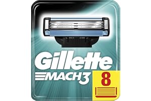 Gillette Mach3 Razor Blades for Men Pack of 8