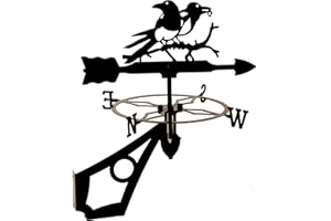 Dragon Laser Ltd., Magpies Decorative Weathervane, Bird, WITH ANTI-RUST COATING**