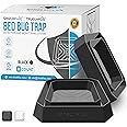 SHIELDFLEX Bed Bug Trap — 8 Pack | TruGuard X Bed Bug Interceptors (Black) | Eco Friendly Traps for Bed Legs | Reliable Insect Detector, Interceptor, and Monitor for Pest Control and Treatment