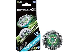 Beyblade X Ridge Triceratops 9-80GN-boosterpaket med Takara Tomy-snurra av försvarstyp, stridssnurror att tävla med, från 8 år