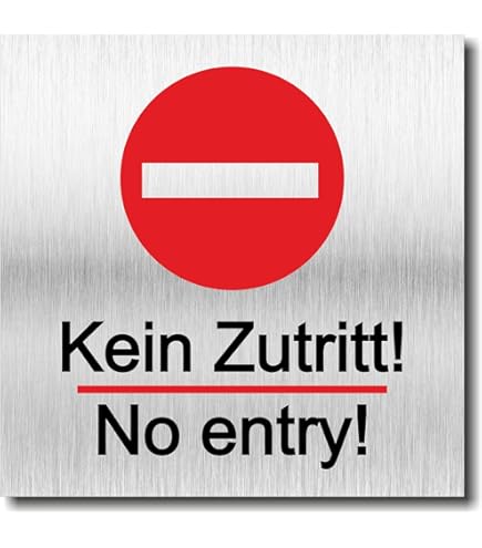 Schild Jugendliche Unter 18 Jahren Haben Keinen Zutritt Aus Aluiniu