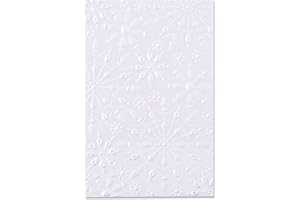 Sizzix 664489 3-D Strukturierte Impressionen Prägeschablone Schneeflocken von Kath Breen