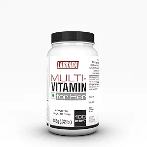 Labrada MULTI-VITAMIN for HER (4 Botanical Extracts, Inositol, Glutathione, Amino acids) - 100 Tablets