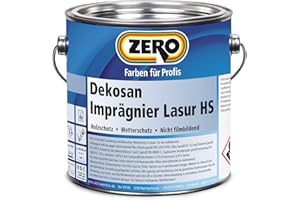 ZERO Dekosan Imprägnier Lasur HS nussbaum 750 ml