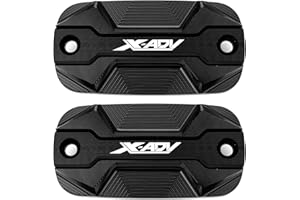 ZESIDIMO Accessoires de couvercle de réservoir de liquide de frein de moto pour XADV X-ADV 750 300 1000 2017-2022 2023 2024 Bouchon de réservoir de liquide de frein XADV750 (Noir)